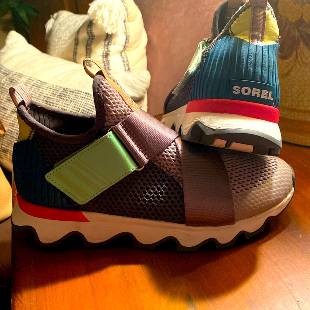 Sorel Kinetic Women's Multi-Color Slip-On Sneakers Size 6.5